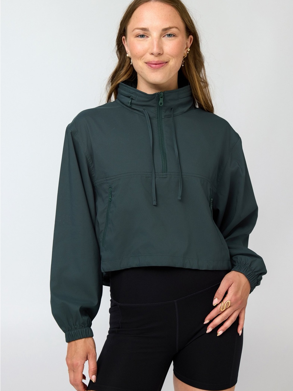 GIRLFRIEND COLLECTIVE | Half-zip Windbreaker | Size: M